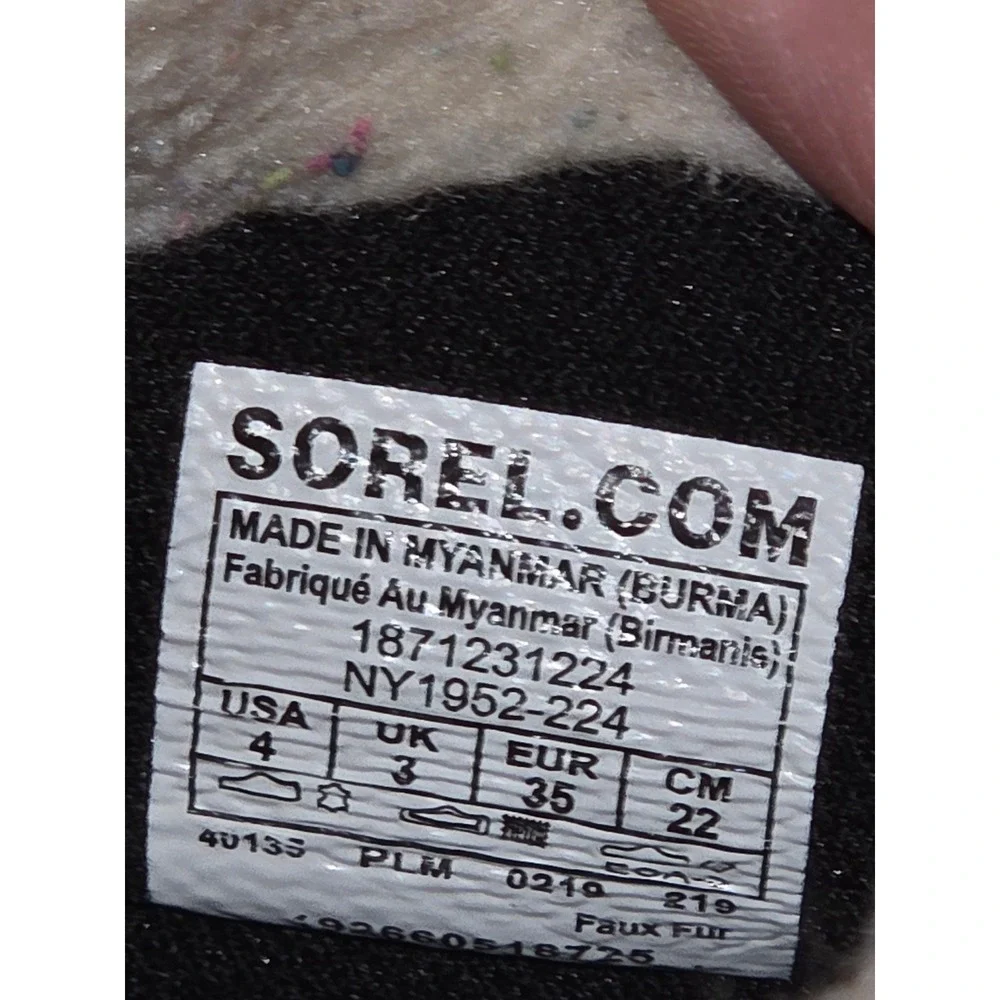 Sorel Waterproof Suede Leather Ankle Boots Hiking Outdoor Mens Size 4‎